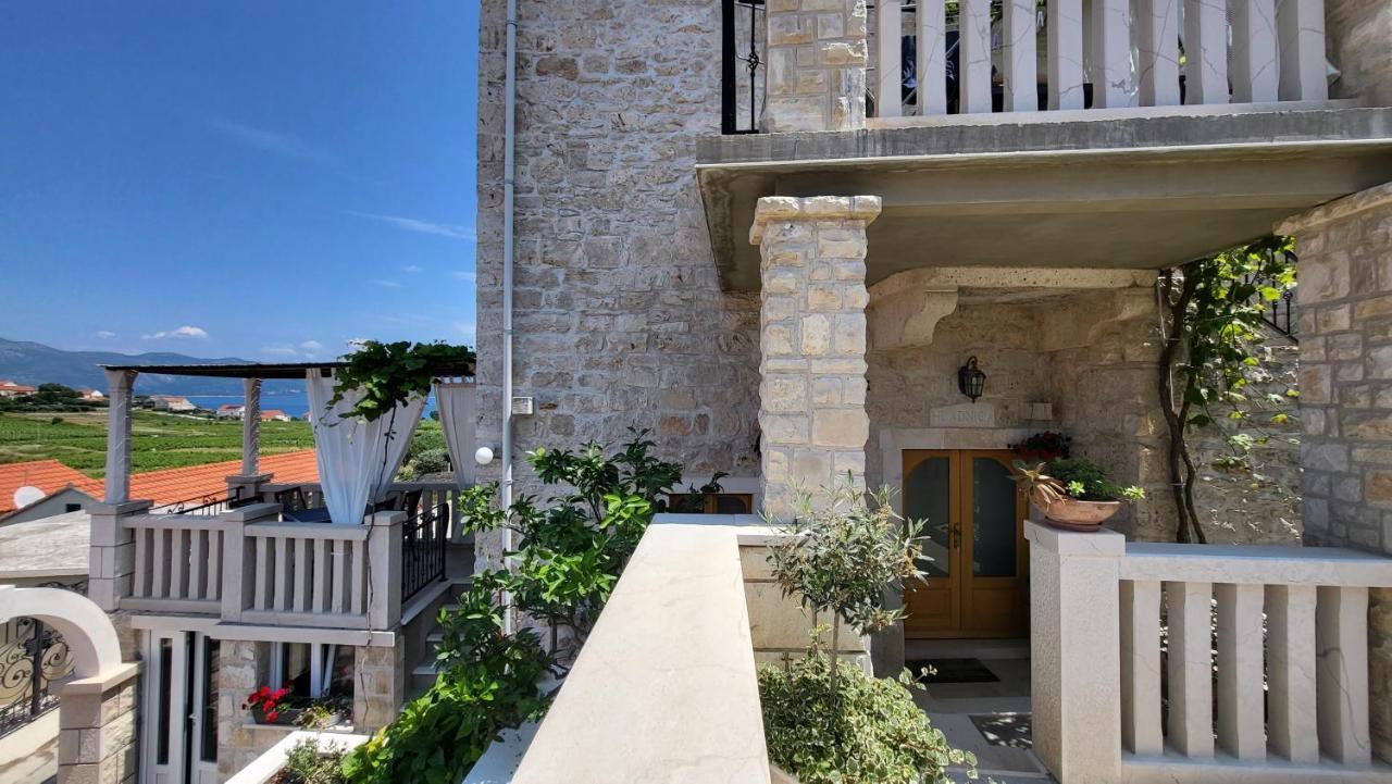 Stone House Apartments Didini Dvori Lumbarda Dış mekan fotoğraf
