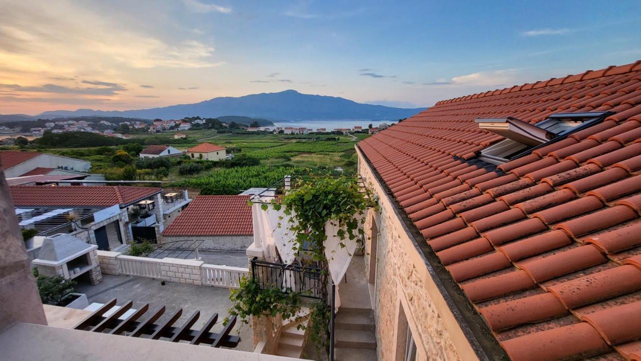 Stone House Apartments Didini Dvori Lumbarda Dış mekan fotoğraf